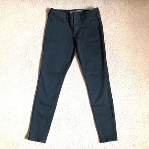 Black Mid Rise Jeggings